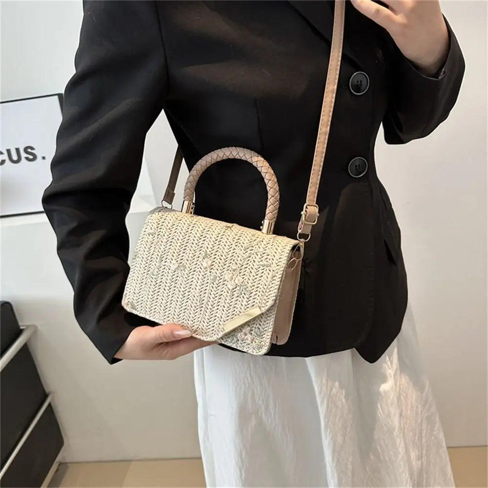 Rattan Straw Bag