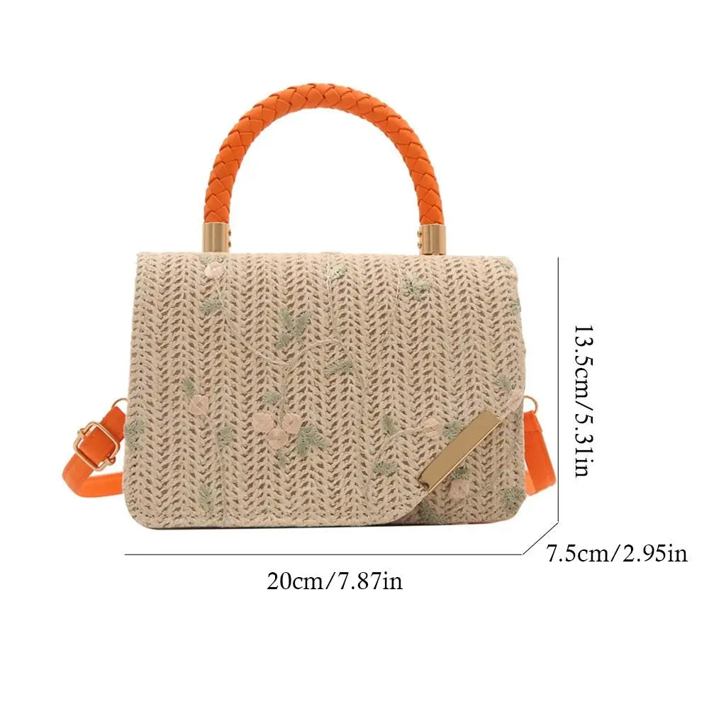 Rattan Straw Bag