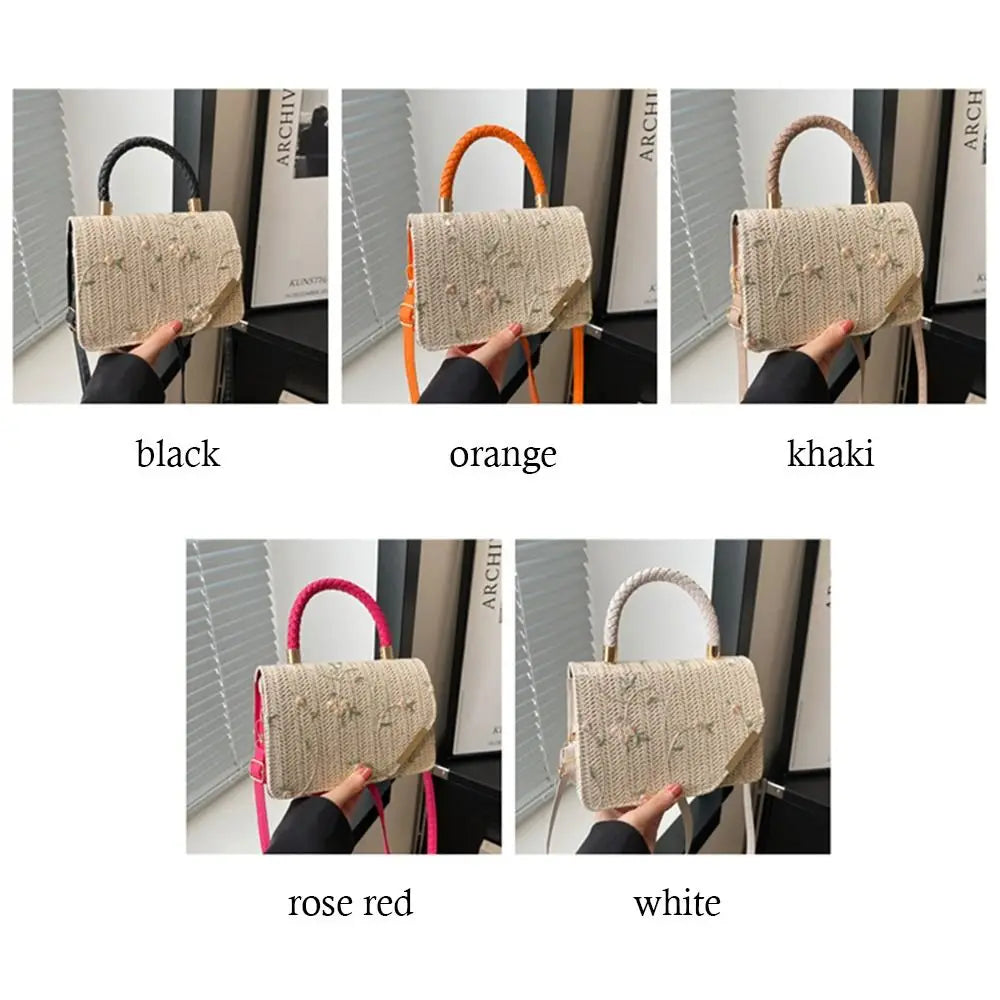 Rattan Straw Bag
