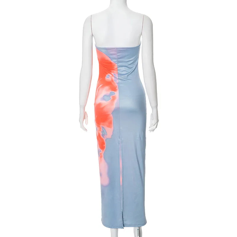Bandeau Midi Dress