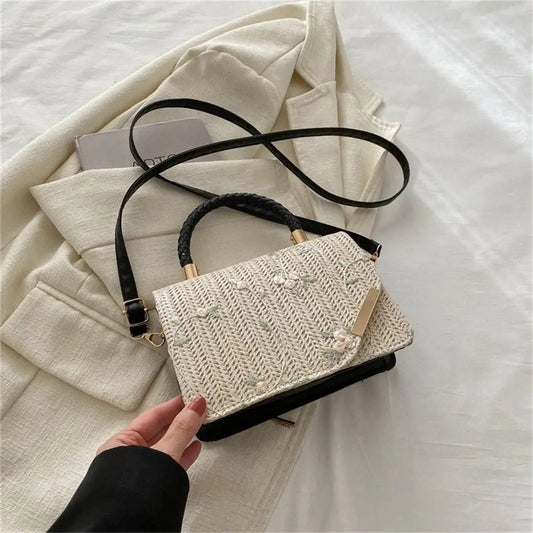 Rattan Straw Bag