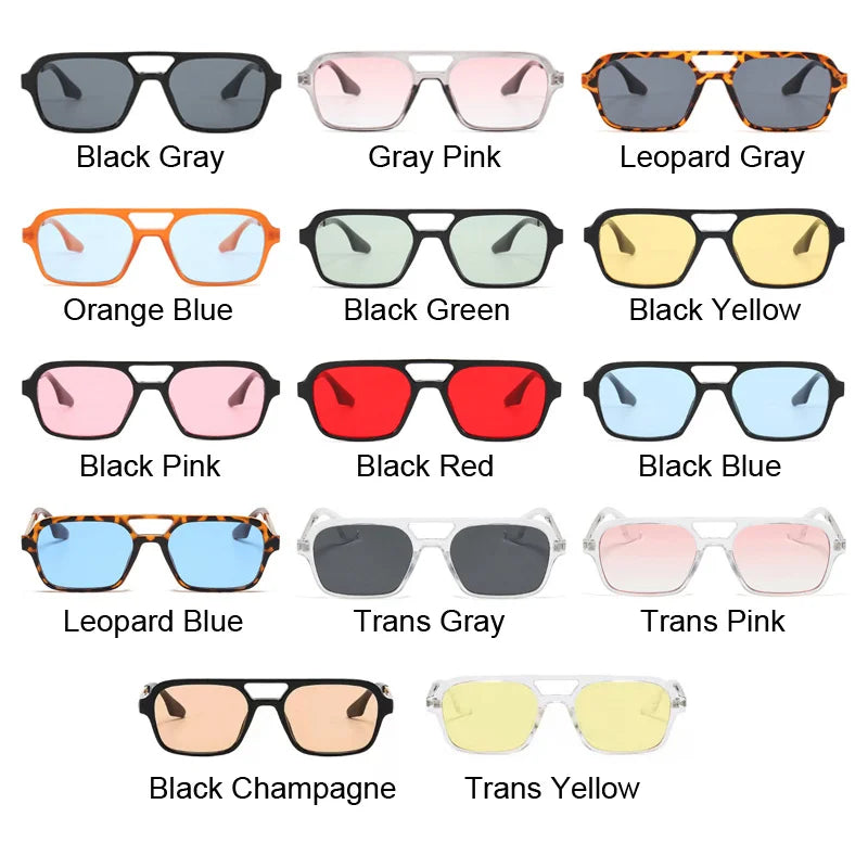 Small Square Frame Sunglasses