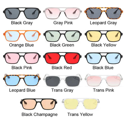 Small Square Frame Sunglasses