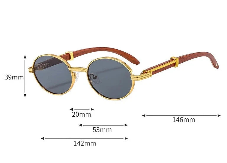 Vintage Round Sunglasses