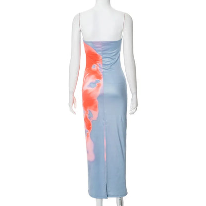 Bandeau Midi Dress